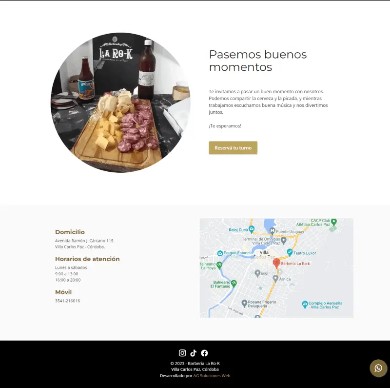 Diseño web AG Soluciones Web